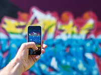 Vrijgezellenfeest graffiti