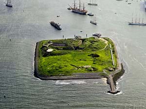 Forteiland Ijmuiden: zakelijke evenementen locatie in zee