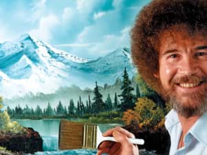 Teambuilding schilderen als Bob Ross